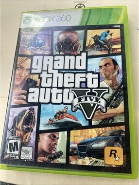 Grand Theft Auto V (GTA 5) – Xbox 360 – PAL – Complete with 2 Discs